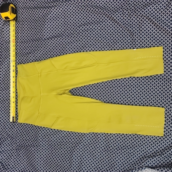 lululemon athletica Pants - Lululemon Fast and Free High Rise - Golden Lime Size 4